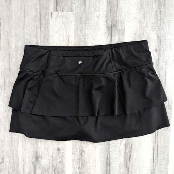 Athleta Momentum Skort in Black, Large (W5) - Picture 3 of 9